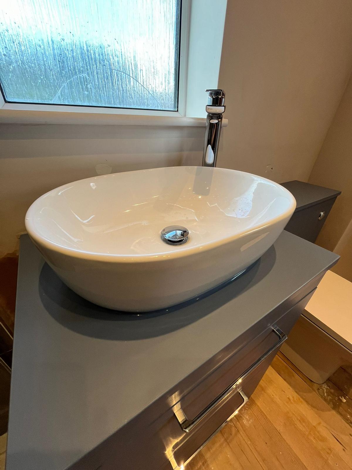 Modern bathroom renovation