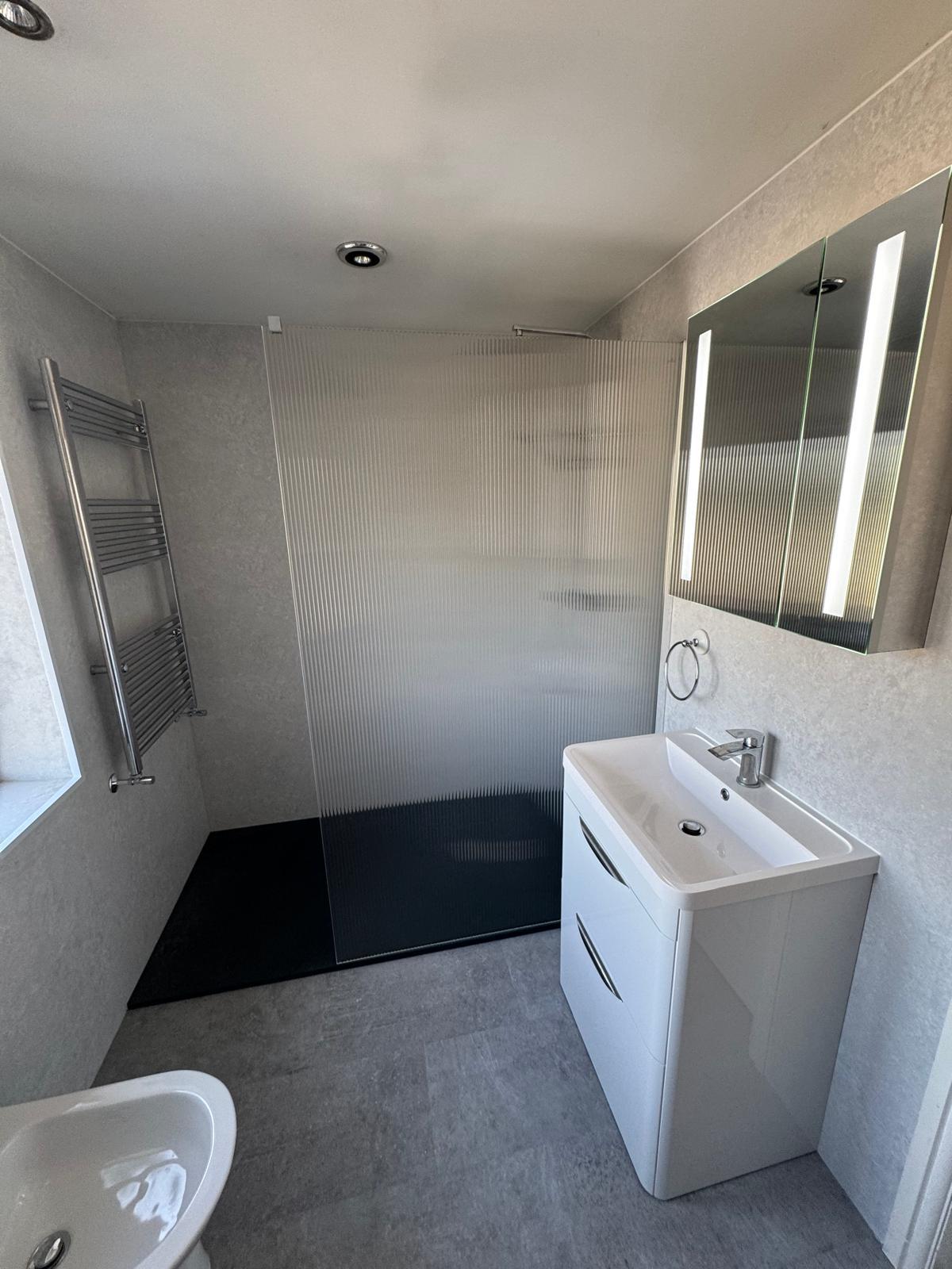Beautiful bathroom upgrade